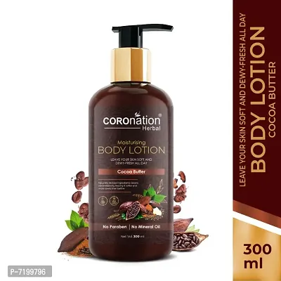 COROnation Herbal Cocoa Butter Moisturising Body Lotion - 300 ml-thumb0