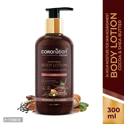 COROnation Herbal Cocoa  Shea Butter Body Lotion - 300 ml