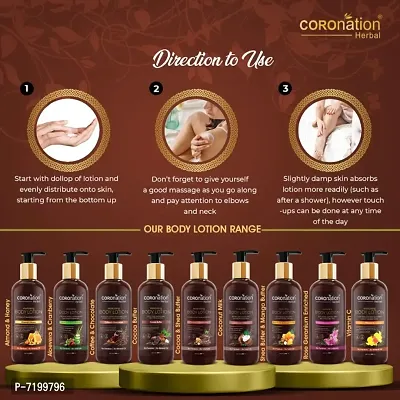 COROnation Herbal Cocoa Butter Moisturising Body Lotion - 300 ml-thumb4