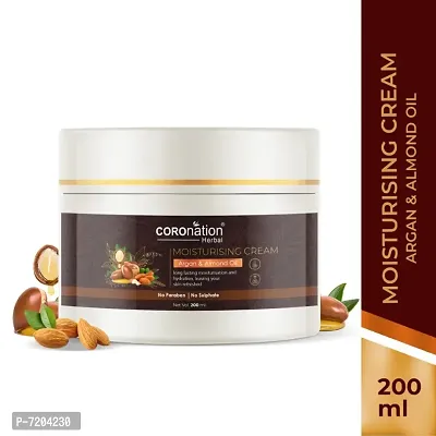 COROnation Herbal Argan  Almond Oil Moisturising Cream - 200 ml