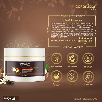 COROnation Herbal Coconut  Vanilla Moisturising Cream - 200 ml-thumb2