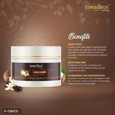 COROnation Herbal Coconut  Vanilla Moisturising Cream - 200 ml-thumb4