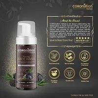 COROnation Herbal Activated Charcoal Foaming Face Wash - 160 ml-thumb3