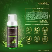 COROnation Herbal Aloevera Foaming Face Wash - 160 ml-thumb4