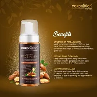 COROnation Herbal Moroccan Argan Oil Foaming Face Wash - 160 ml-thumb1