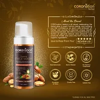 COROnation Herbal Moroccan Argan Oil Foaming Face Wash - 160 ml-thumb3