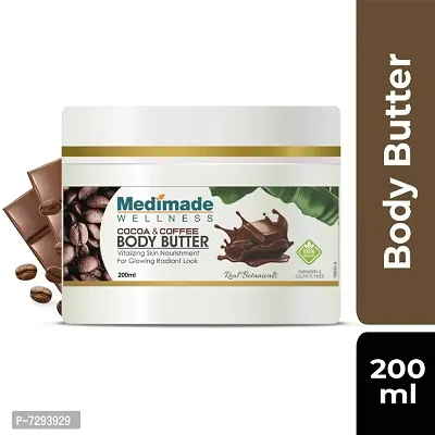 Medimade Cocoa and Coffee Body Butter - 200 ml-thumb0