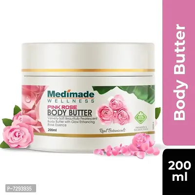 Medimade Pink Rose Body Butter - 200 ml