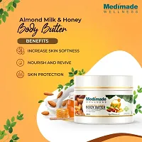 Medimade Almond and Honey Body Butter - 200 ml-thumb2