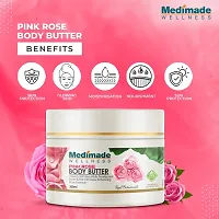 Medimade Pink Rose Body Butter - 200 ml-thumb1