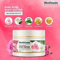 Medimade Pink Rose Body Butter - 200 ml-thumb3