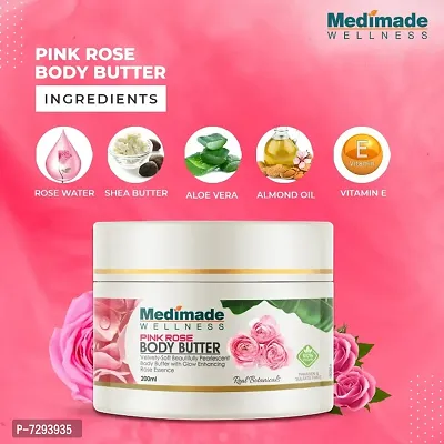 Medimade Pink Rose Body Butter - 200 ml-thumb4