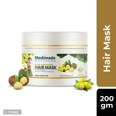 Medimade Olive and Macadamia Hair Mask - 200 g-thumb0