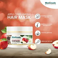 Medimade Apple Cider Vinegar Hair Mask - 200 g-thumb1