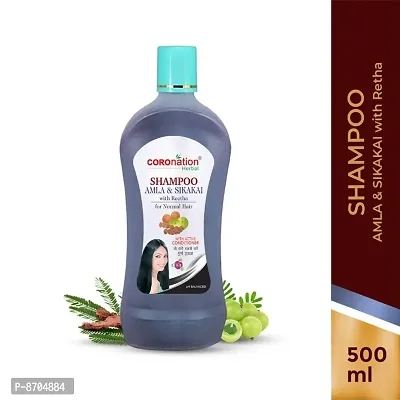 COROnation Herbal Amla Sikakai Shampoo (500 ml)