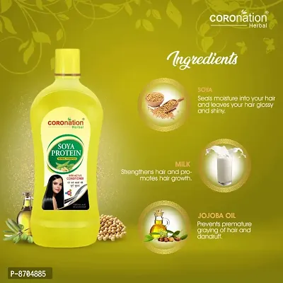COROnation Herbal Soya Protein Shampoo (500 ml)-thumb3
