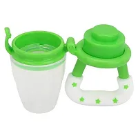 Cuckoos Baby Silicone Food Feeder & Fruit Feeder Nibbler Combo ( Pack of 2 )-thumb2