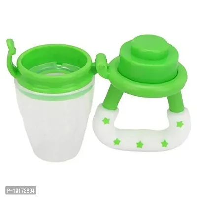 Cuckoos Baby Silicone Food Feeder & Fruit Feeder Nibbler Combo ( Pack of 2 )-thumb3