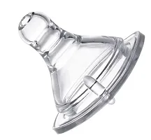 Gilli Shopee Baby Bottle Nipple Nipple/Teat for Baby Steel Feeding Milk Bottles/Wide Neck Bottle Nipple (Pack of 2)-thumb1