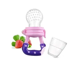 Gilli Shopee Baby Fruit Nibbler and Feeder/Baby Fruit Nipple/Pacifier/Soother with Teether for 6-18 Months Baby-thumb2
