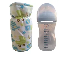Gilli Shopee Baby Bottle Covers Soft for Wide Mouth & Broad Mouth, Baby Milk Feeding Bottle Cover (260ML, 250Ml, 330ML) Pack of 2-thumb3