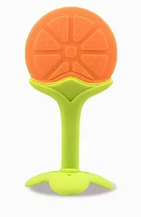 Gilli shopee Silicone Fruit Shape Teether for Baby 6-12 Months| Baby Teether 3-6 Months Babies| Teether Teether for 6 to 12 Months Baby Bpa Free-thumb2