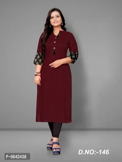 Beautiful Rayon Printed Kurta For Women