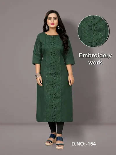 Embroidered Kurtas For Women