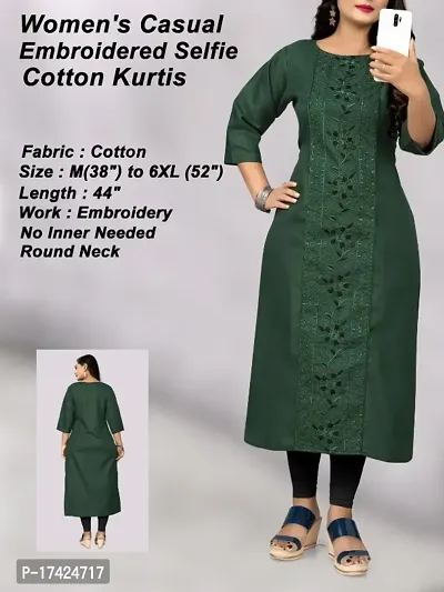 Fancy cotton kurtis clearance