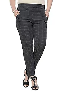 4M Sales 180 GSM Pure Cotton Crop T-Shirt with Slim Fit Jegging for Women |Black Oops Print Grey Jegging-thumb4