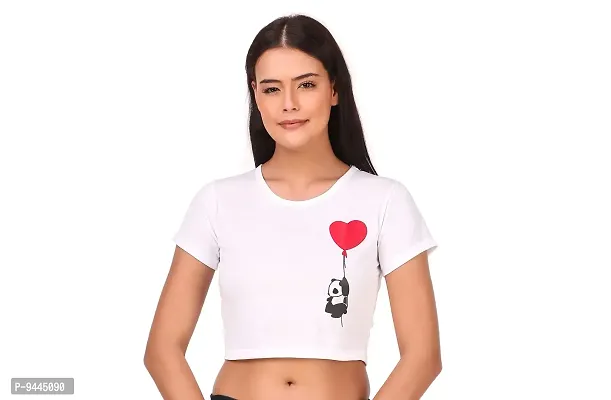 4M Sales Women's Printed Crop Top T-Shirt Cotton Combo Pack of 4-thumb5