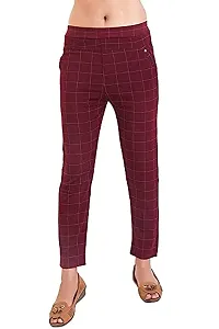 4M Sales 180 GSM Pure Cotton Crop T-Shirt with Slim Fit Jegging for Women |Black Oops Print Maroon Jegging-thumb4