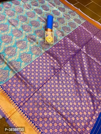 Beautiful Rich Pallu Jacquard Work Saree-thumb2