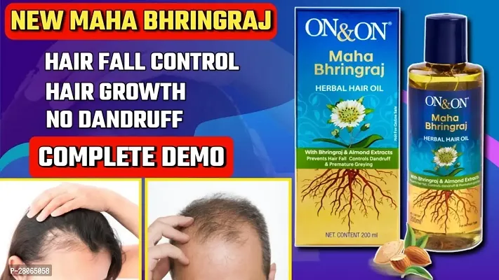 ON AND ON MAHA BHRINGRAJ HERBAL HAIR OIL 200ML hellip;hellip;hellip; _01-thumb0