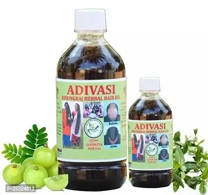 Adivasi Organic Hair Oil Pack Of 2 750 Ml