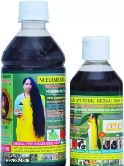 Adivasi Organic Hair Oil Pack Of 2 750 Ml-thumb0