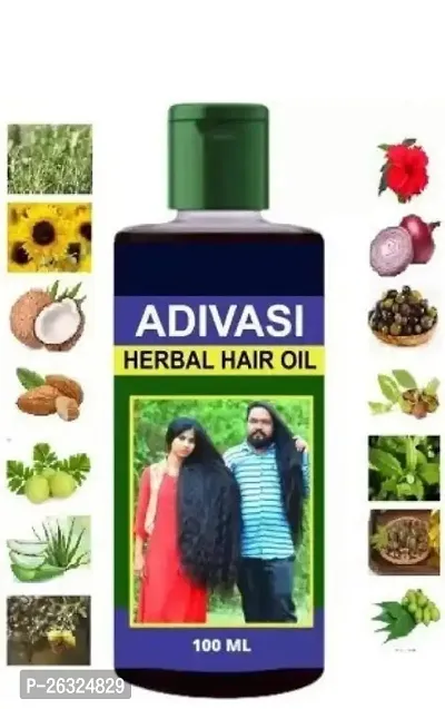 Adivasi Organic Hair Oil 100 Ml-thumb0