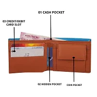 ShopMantra Men's Wallet | Wallet for Men's | Wallet for Boy's | Selecao Jr Printed Pu Leather Wallet for Men's/Boy's-thumb1