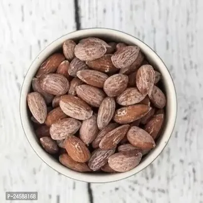 FOODNUTRA Premium Roasted Almonds with Himalayan Pink Salt (250g)