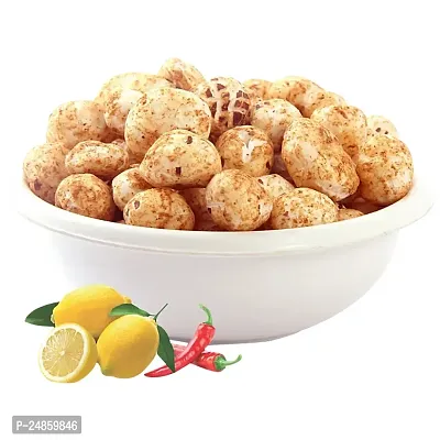 FOODNUTRA Premium Chilli Lemon Makhana (Fox Nuts) Healthy Snack 100g