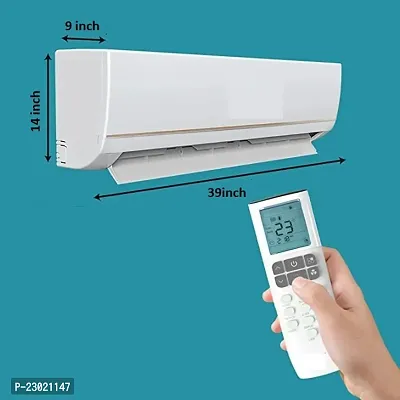 Air Conditioning Dust Cover Embroidery Designer And Raning Mood Ac Cover For Indoor Split Ac 1.5 And 2.0 Ton (97 X 31 X 21 .5Cm )-thumb5