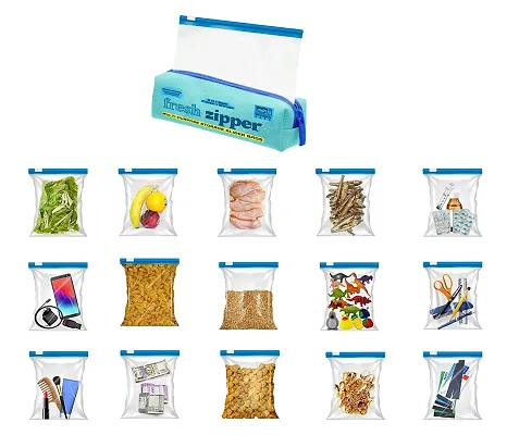 Fresh Zipper Multi-Purpose Storage Ziplock Bags