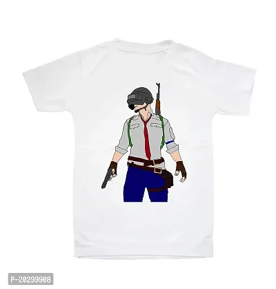 GIFTSBALA Boys printed polyester T-Shirt