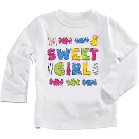 GIFTSBALA Boys and Girls Sweet Girl Kids Gifting Round Neck Unisex Full Sleeve T-Shirt Dress02