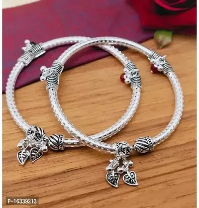 Shimmering Silver Alloy  Anklet For Women