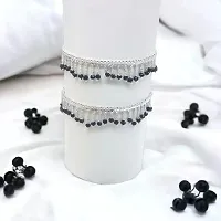 silver plated fancy anklet ( payal ) for women/girls Alloy Anklet-thumb1