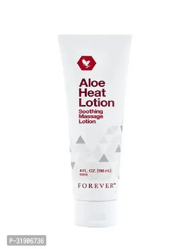 Living Aloe Heat Body Massage Lotion  (118 G)-thumb0