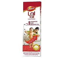 DABUR Lal Tail- Baby Massage Ayurvedic Oil for Stronger Bones and Muscles(500ML)-thumb1