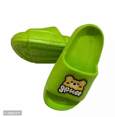 Comfortable Rubber Self Design Sliders For Kids-thumb0