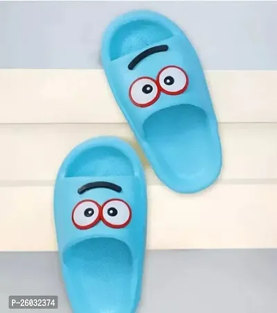 Comfortable Rubber Self Design Sliders For Kids-thumb0